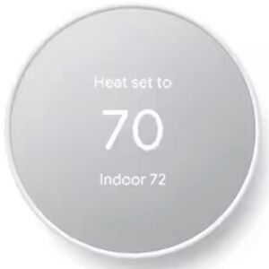 Google Nest Thermostat with Wi-Fi Compatibility-Snow